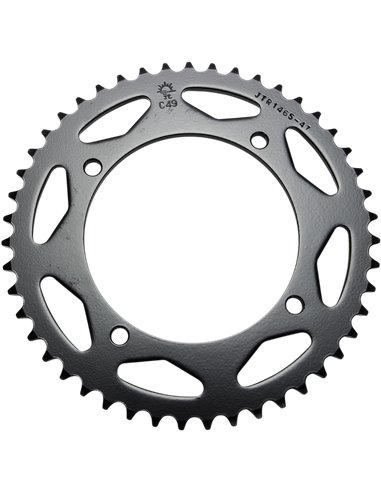 Rear sprocket JTR1465.47 47 teeth 420 PITCH NATURAL C49 HIGH CARBON STEEL