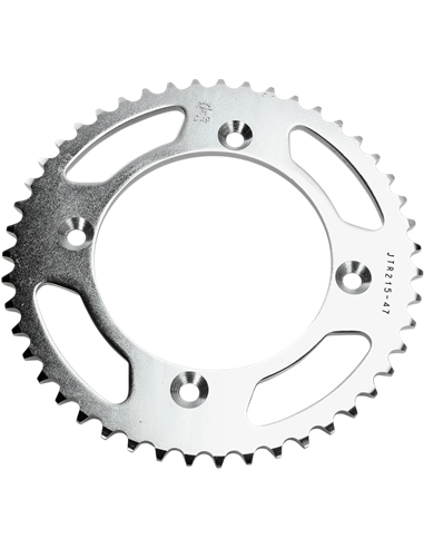 Rear sprocket JTR215.47 47 teeth 420 PITCH NATURAL STEEL