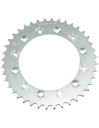 Corona JTR245/2.40  40 dientes 520 PITCH NATURAL C49 HIGH CARBON STEEL