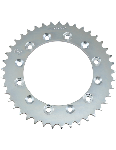 Rear sprocket JTR245 / 2.41 41 teeth 520 PITCH NATURAL C49 HIGH CARBON STEEL