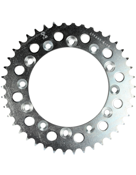 Couronne JTR245 / 2.42 42 dents 520 PITCH NATURAL C49 HIGH CARBON STEEL