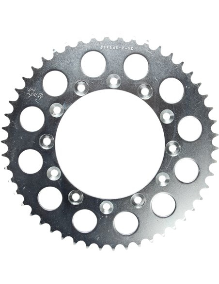Rear sprocket JTR245 / 2.50 50 teeth 520 PITCH NATURAL C49 HIGH CARBON STEEL