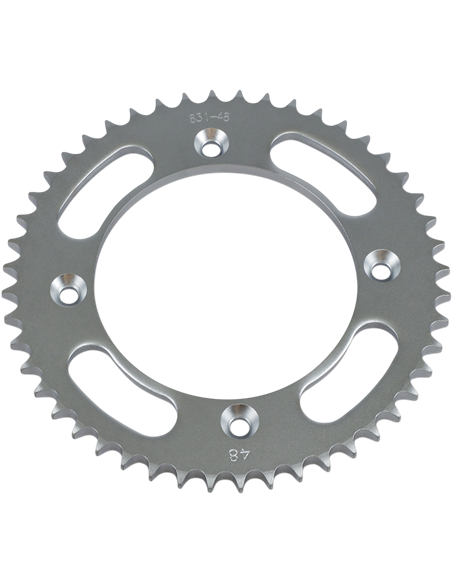 Rear sprocket JTR831.48 48 teeth 428 PITCH NATURAL C49 HIGH CARBON STEEL