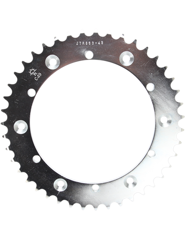 Rear sprocket JTR853.43 43 teeth 520 PITCH NATURAL STEEL