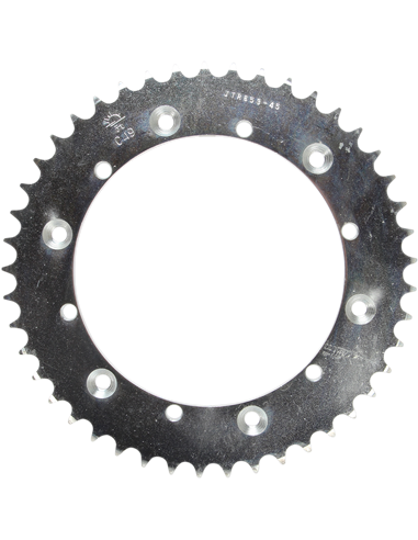 Rear sprocket JTR853.45 45 teeth 520 PITCH NATURAL STEEL