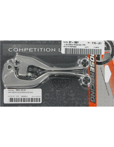 Competition Kx-Blk Moose Racing Lever Hp 1Sgwe12
