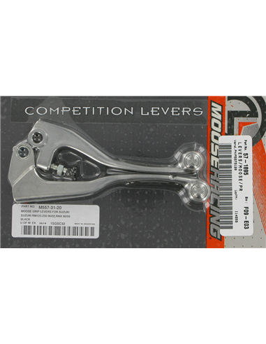Manete da embreagem de freio de competição Rm125 / 250-Blk Moose Racing HP 1Sgsc32