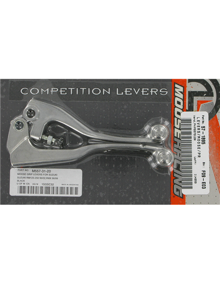 Manete da embreagem de freio de competição Rm125 / 250-Blk Moose Racing HP 1Sgsc32