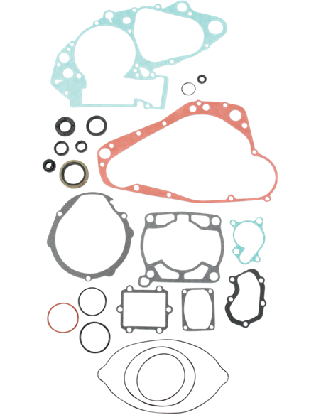 Kit completo de juntas y retenes de aceite Rm250 91-3 Moose Racing Hp 811577