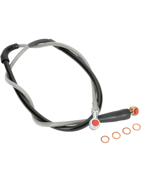 Front brake metal hose-Cr / Crf / Xr Moose Racing Hp H02-1-043 / P