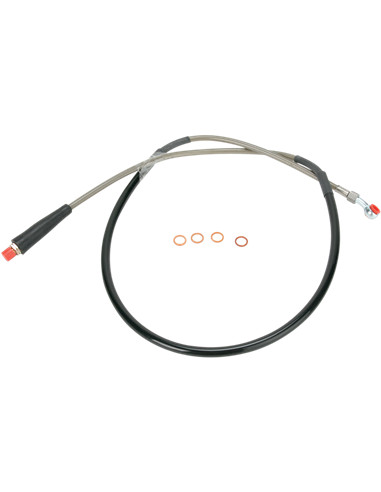 Mangueira de metal do freio dianteiro - Rm85 Moose Racing HP S01-1035