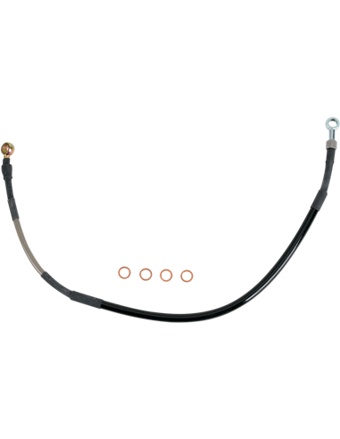 Rear brake metal hose Yz / Wr / F Moose Racing Hp Y01-2-010 / P