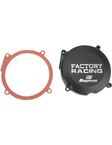 Bouchon d'allumage en aluminium Boyesen Factory Racing noir SC02B