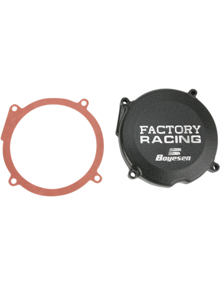 Tapa d'encesa d'alumini Boyesen Factory Racing negre SC02B