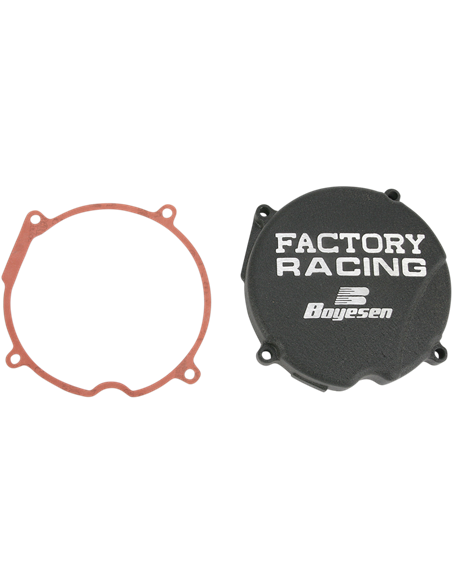 IGNITION COVER FACTORY RACING  ALUMINUM REPLACEMENT BLACK SC03B