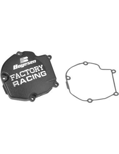 IGNITION COVER FACTORY RACING  ALUMINUM REPLACEMENT BLACK SC-11AB