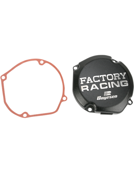 Tapa d'encesa d'alumini Boyesen Factory Racing negre SC23B