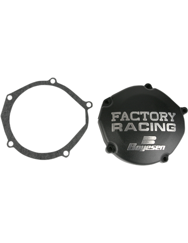 IGNITION COVER FACTORY RACING  ALUMINUM REPLACEMENT BLACK BOYESEN SC33B