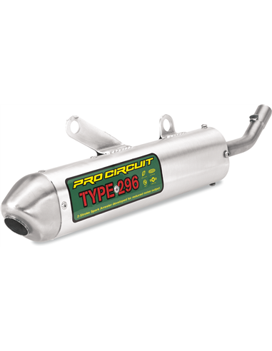 Muffler/Silencer Type 296 With Spark Arrestor PRO CIRCUIT SH96080-296