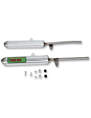 Muffler/Silencer Type 296 With Spark Arrestor Atv PRO CIRCUIT SQY87350-296