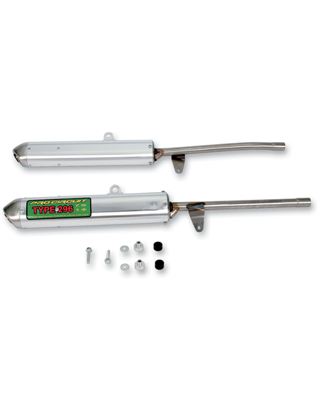 Silencieux d'échappement Type 296 avec anti-étincelles ATV PRO CIRCUIT SQY87350-296