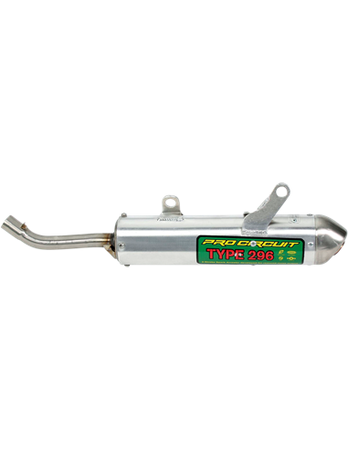Silenciador de escape Tipo 296 con anti chispas PRO CIRCUIT SY02125296