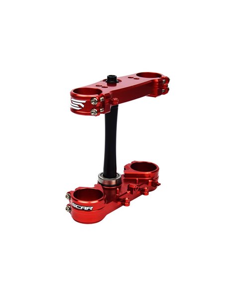 Tige de selle SCAR oem offset rouge