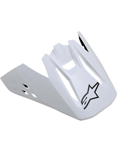 Visière Alpinestars S-M5 Solid Gloss White 8983021-2180