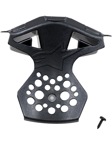 Mentonera ventilada FRM Gloss Negre Xs / S Alpinestars 8983119-1180-XSS