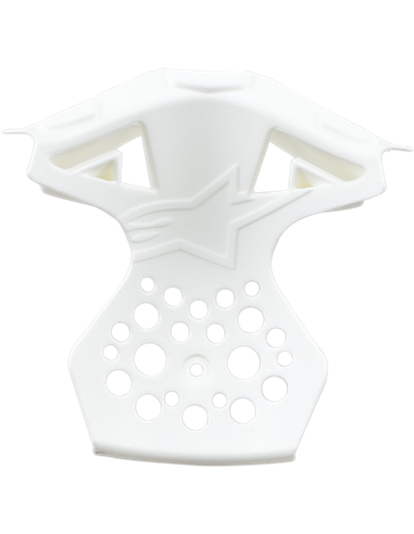 Mentonera ventilada Frm Gloss Blanco Xs/S Alpinestars 8983119-2180-Xss