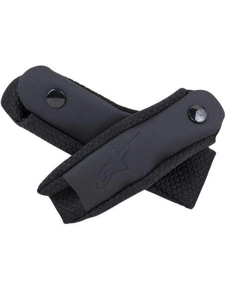 Chin Strap Cover Set Black Alpinestars 8983319-10-Os