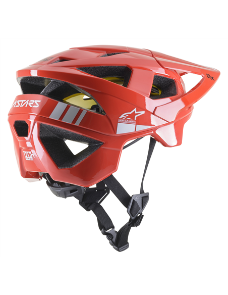 Casco V-Tech A2 Rojo/Gy S (Casco de Bicicleta Adulto) Alpinestars 8700621-3199-S