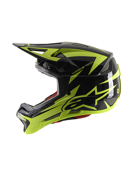 Helmet Miss-Air Blk/Yl Xl (Bicycle Helmet Adult) Alpinestars 8801020-1515-XL