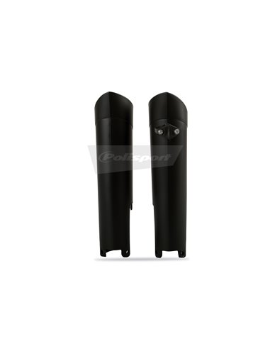 KTM SX,SX-F,XC,XC-F - Protections de Fourche Noir - Modèles 2008-14 Polisport 8398500003
