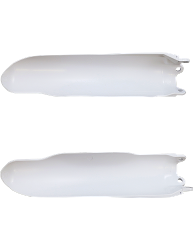 Yamaha YZ125/250 - Fork Guards White - 2008-14 Models Polisport 8351400001