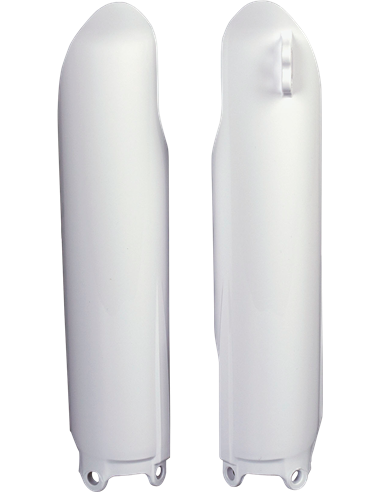 Yamaha YZ125/250 - Protections de Fourche Blanc - Modèles 2008-14 Polisport 8351400001