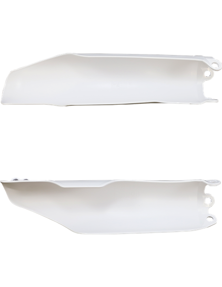 Honda CR125R,CR250R - Fork Guards White - 2004-07 Models Polisport 8351700001
