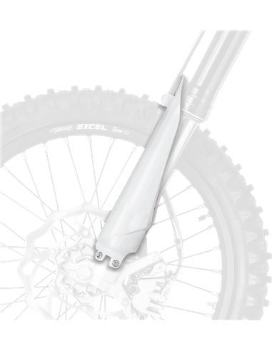 Protetor de forquilha branco para modelos Beta RR 2T, 4T Polisport 8398700002