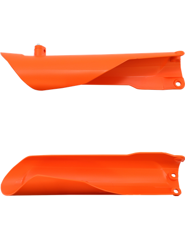 KTM SX,SX-F,EXC-F,XC,XC-F - Protections de Fourche Orange - Modèles 2015-20 Polisport 8398600005