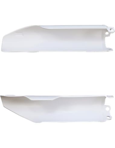 Honda CR125R,CR250R - Protectores de Horquilla Blanco - Modelos 1995-03 Polisport 8394000001