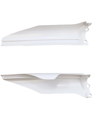 Suzuki RMZ250 - Protectores de Horquilla Blancos - Modelos 2004-06 Polisport 8398000001