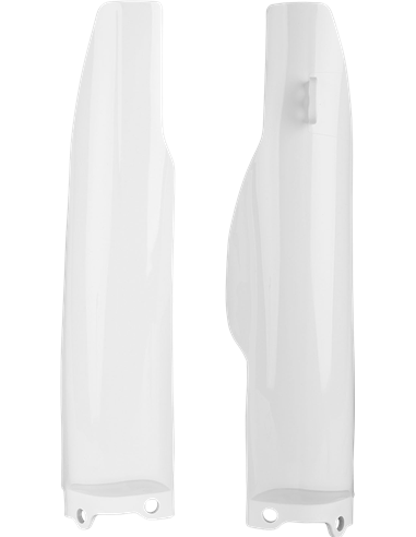 Suzuki RMZ250 - Protectores de Horquilla Blancos - Modelos 2004-06 Polisport 8398000001