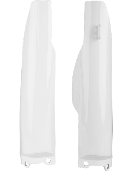 Suzuki RMZ250 - Protections de Fourche Blanc - Modèles 2004-06 Polisport 8398000001