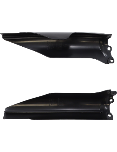 Suzuki RMZ250 - Protetores de forquilha Pretos - Modelos 2004-06 Polisport 8398000002
