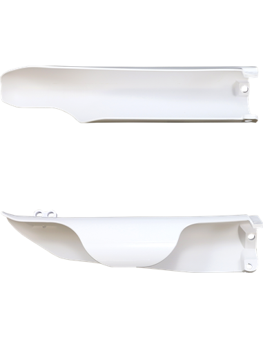Yamaha YZ125/250, YZ250F,YZ450F - Protetores de forquilha branco - Modelos 2005-07 Polisport 8398100001