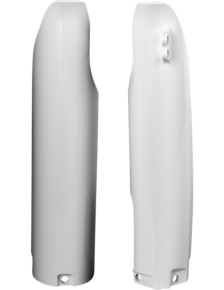 Yamaha YZ125/250, YZ250F,YZ450F - Protections de Fourche blanc - Modèles 2005-07 Polisport 8398100001
