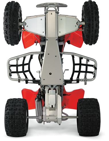 Full aluminum skid plate Trx450R 04 Moose Racing Hp 636