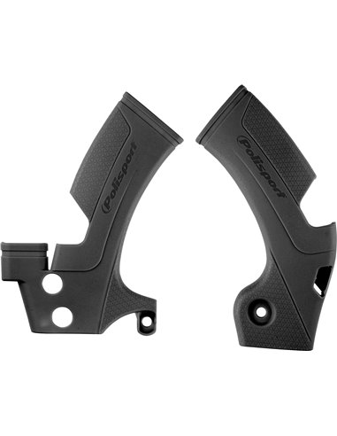 Kawasaki KX450F - Proteção de Quadro Preta - Modelos 2009-18 Polisport 8466300001