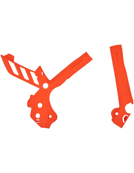 KTM SX, SX-F, XC, XC-F - Protector de Xassís Taronja - Models 2011-15 Polisport 8466500002