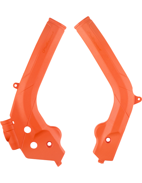 KTM SX,SX-F,XC,XC-F - Protector de Chasis Naranja - Modelos 2016-18 Polisport 8466600002